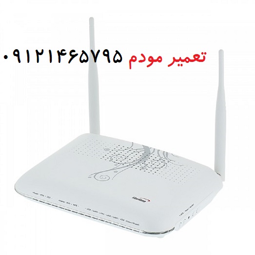 قیمت تعمیر مودم(تعویض ic و فلش مودم) تهران